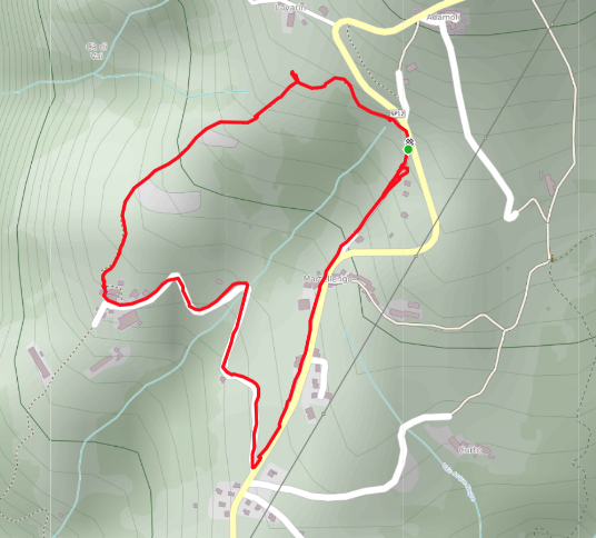mappa percorso Contrada Camparso Fosse mappa percorso Contrada Camparso Fosse