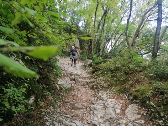 salita per La Rocca salita per La Rocca