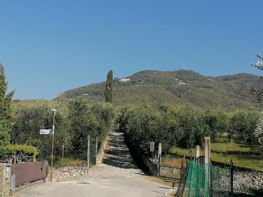 da Via Rovereti proseguiamo sempre dritti per Castel da Via Rovereti proseguiamo sempre dritti per Castel
