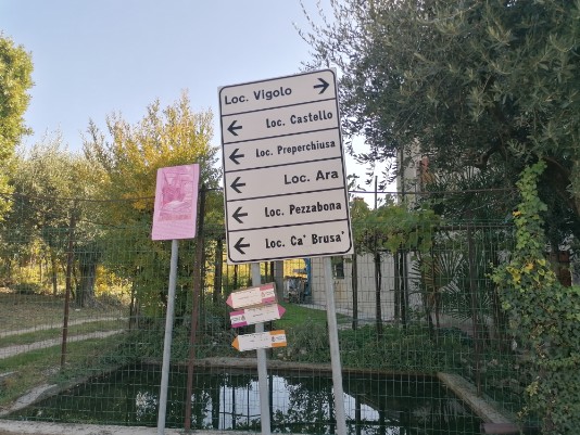 Vigolo e segnaletica utili Vigolo e segnaletica utili
