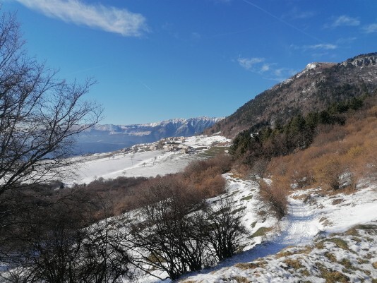Neve sentiero Tommasi Grola Neve sentiero Tommasi Grola