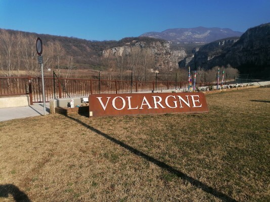 Volargne inizio Ciclabile dell'Adige Volargne inizio Ciclabile dell'Adige