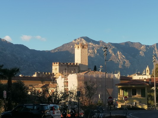il castello di Malcesine il castello di Malcesine