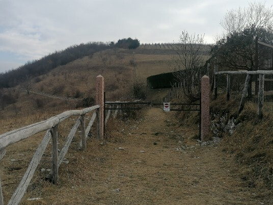 salita Trincee Monte Cimo salita Trincee Monte Cimo