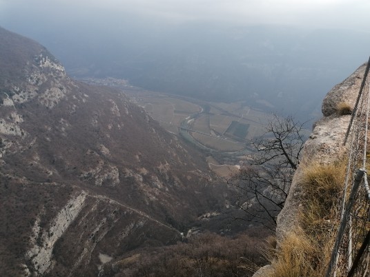 tratti sentiero trincee Monte Cimo tratti sentiero trincee Monte Cimo