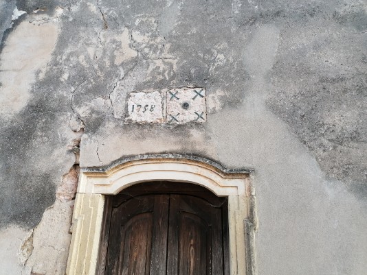 San Ciriaco reliquia 1758 4 croci San Ciriaco reliquia 1758 4 croci