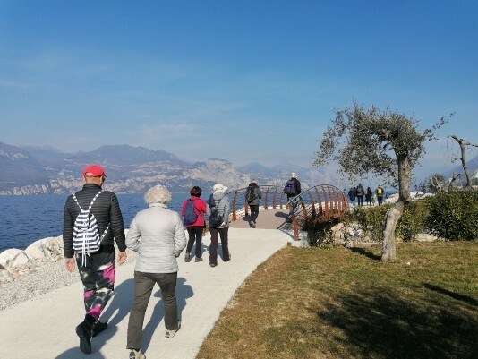 Ciclo/pedonale Castelletto Brenzone -Malcesine Ciclo/pedonale Castelletto Brenzone -Malcesine