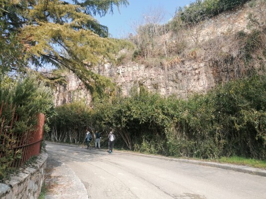 prendiamo la strada per Monte e dopo un po Via Rosa Corallo insalita prendiamo la strada per Monte e dopo un po Via Rosa Corallo insalita
