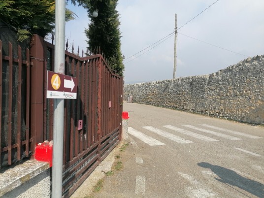 Via Cà dell'Ebreo percorso 4 Pedemonte Via Cà dell'Ebreo percorso 4 Pedemonte