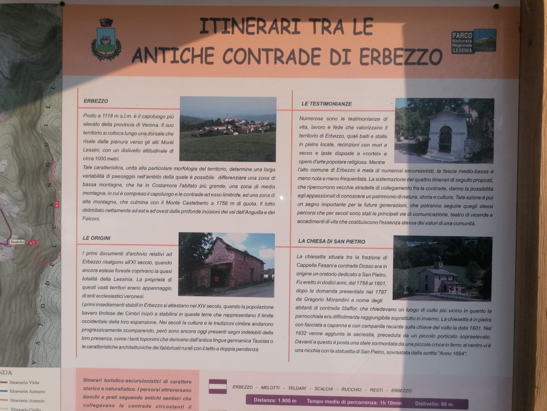 Itinerari tra le antiche contrade di Erbezzo Itinerari tra le antiche contrade di Erbezzo