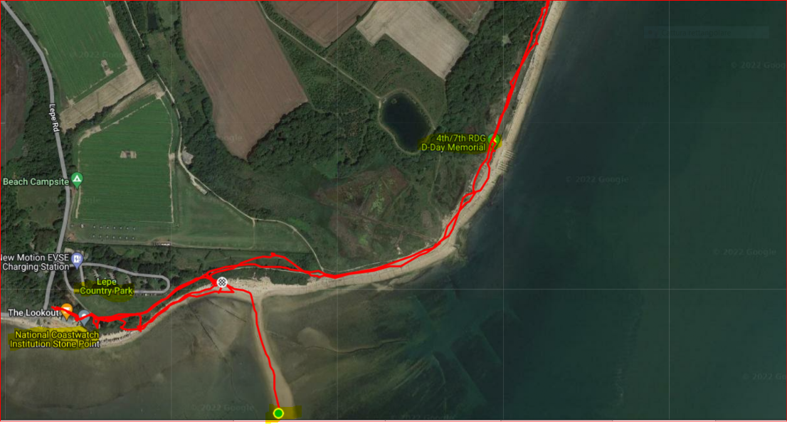 Mappa Lepe - ROC - D-DAY Mappa Lepe - ROC - D-DAY