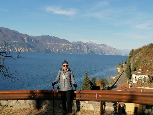 Anne e il lago di Garda nord Anne e il lago di Garda nord