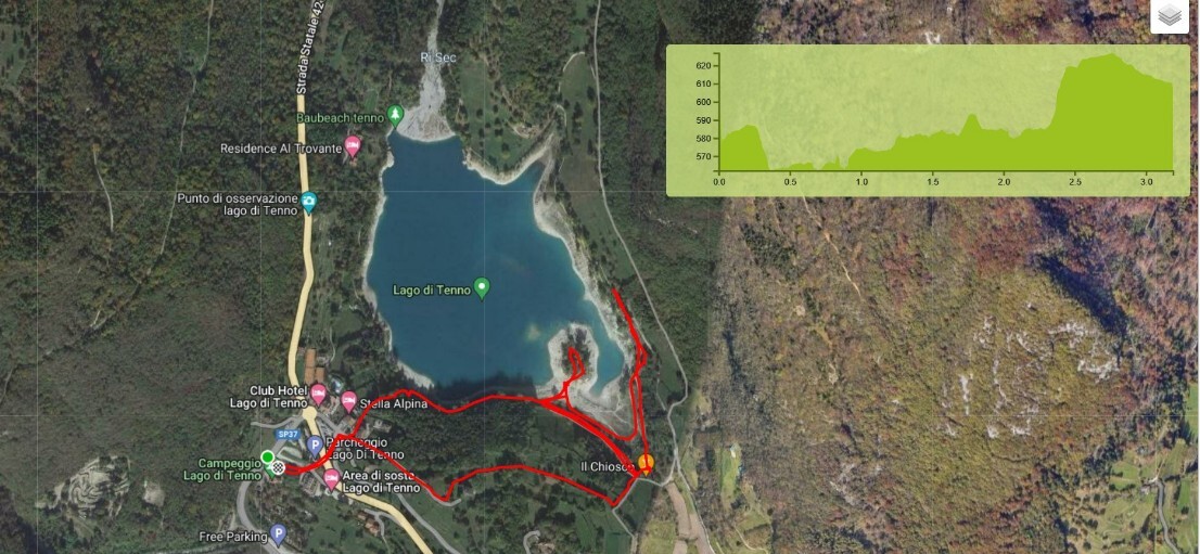 Lago di Tenno map Lago di Tenno map