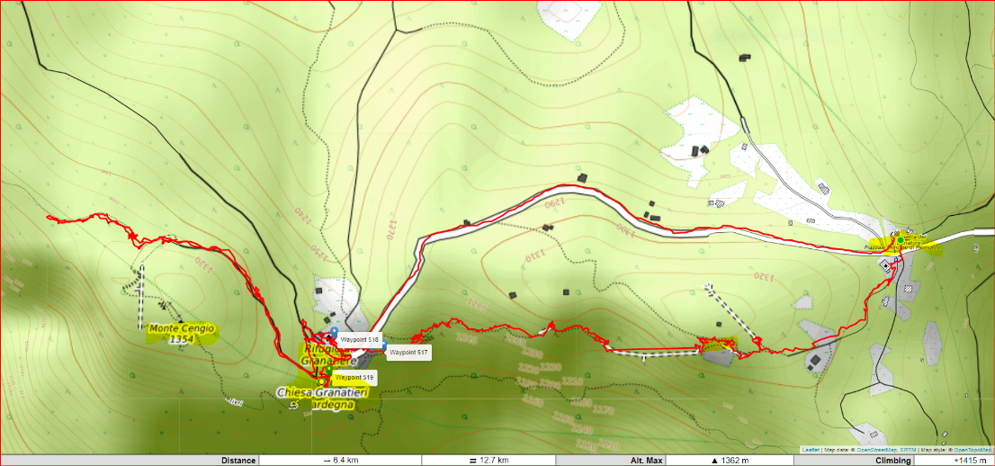 map Monte Cengio grande guerra 15 -18 map Monte Cengio grande guerra 15 -18