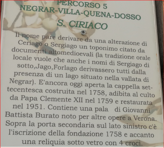 San Ciriaco spiegazioni e storia San Ciriaco spiegazioni e storia